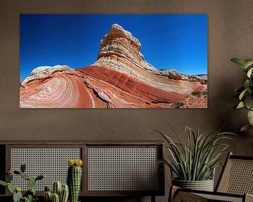 White Pocket Butte in Arizona (USA) van Jan Roeleveld
