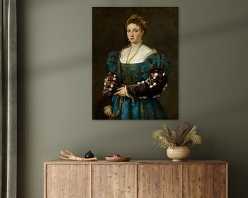 Bildnis einer Dame (La Bella), Tizian