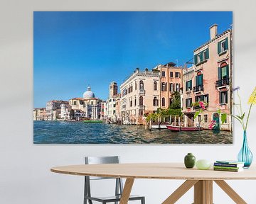 Historic buildings on the Grand Canal in Venice