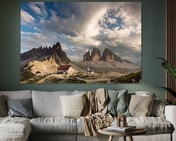 Rifugio Locatelli von Ruud van der Bliek / Bluenotephoto.nl