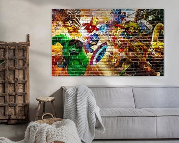 LEGO Marvel Wand-Graffiti-Sammlung 1 von Bert Hooijer