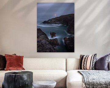 Trevose Head lighthouse in beautiful Cornwall, England. by Jos Pannekoek