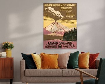 Lassen Volcanic National Park, Ranger Naturalist Service by Vintage Afbeeldingen