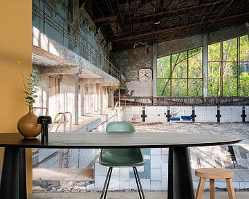 Abandoned Swimming Pool in Decay. by Roman Robroek - Photos of Abandoned Buildings