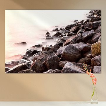 Rocks along the river by Martin Hulsman