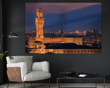 Palazzo Vecchio, Florenz, Italien von Henk Meijer Photography