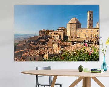 View on Volterra, Tuscany, Italy