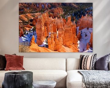 Bryce Canyon in winter [2] van Adelheid Smitt