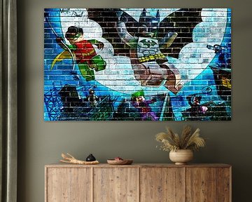 LEGO Batman muur graffiti collectie 1 van Bert Hooijer