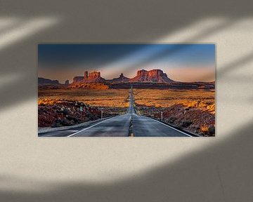 Monument Valley Sonnenaufgang von Adelheid Smitt