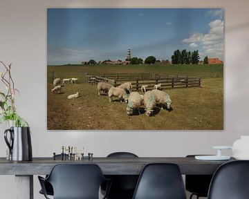 Great Church of Hindeloopen by eric piel