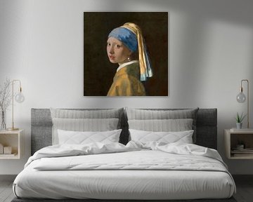 Mädchen mit dem Perlenquadrat - Johannes Vermeer