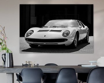 Lamborghini Miura S, voiture de sport classique sur Sjoerd van der Wal Photographie