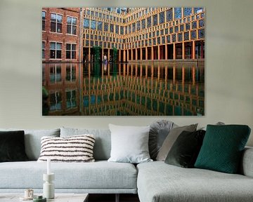 Stadhuis reflectie van peterheinspictures