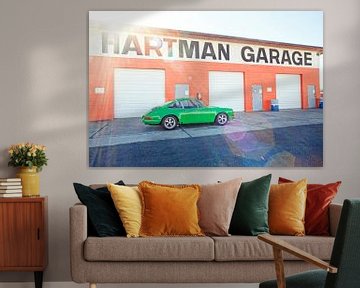 Garage Hartman - Porsche Willow Springs sur Maurice van den Tillaard
