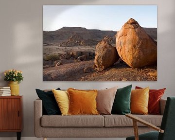 Namibia - Landschaft von Liesbeth Govers voor Santmedia.nl