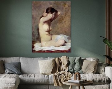 Femme nue, ALPHONE JULES DEBAENE