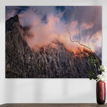 Sommets brûlants dans le Karwendel