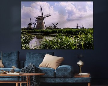 Windmills in Holland by Brian Morgan