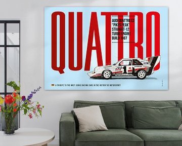 Audi Quattro, Pikes Peak van Theodor Decker