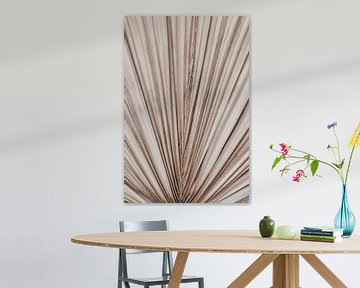 Palm leaf texture by Roos Oosterbroek | hand painted prints en fotografie