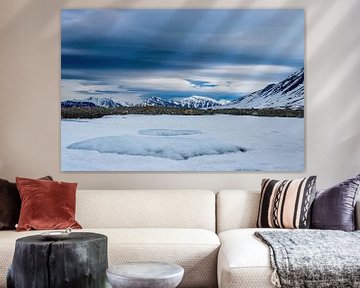 Landschaft Spitzbergen von Merijn Loch