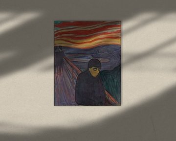 Verzweiflung, Edvard Munch