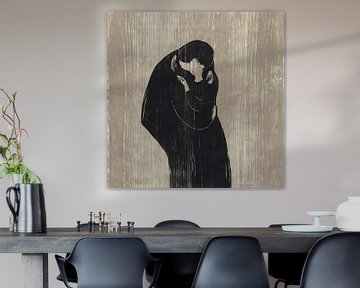 Der Kuss IV, Edvard Munch