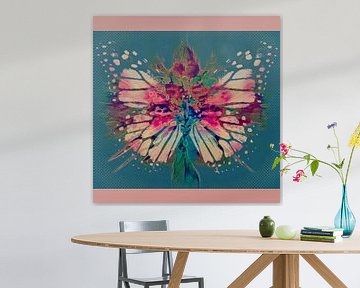 Kleurrijke vlinder van Annabella Rharbaoui