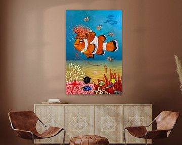 My funny clownfish Rio by Marion Krätschmer