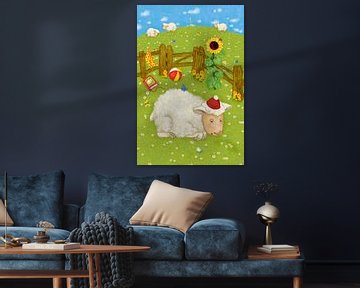 My funny sheep Lotta by Marion Krätschmer