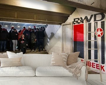 Op naar de wedstrijd van RWDM! van Martijn