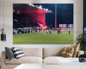 RWDM - Union Saint-Gilloise im Edmond-Machtens-Stadion von Martijn