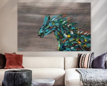 Pferd (Colors of the Wind) von Kim van Beveren