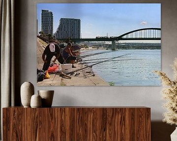 Fisherman at the Sava