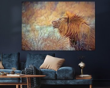 Lion in dreamland by Francis Dost