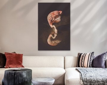 Flamingo von Corinne Jansen-Vulders
