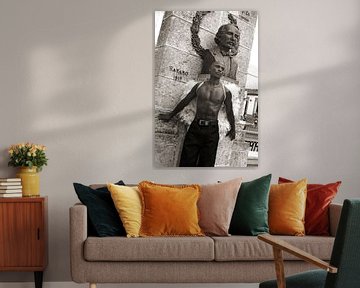 Black Man 1 - Analoge Fotografie! von Tom River Art