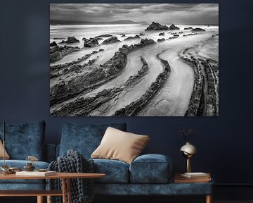 Biscaye, côte rocheuse