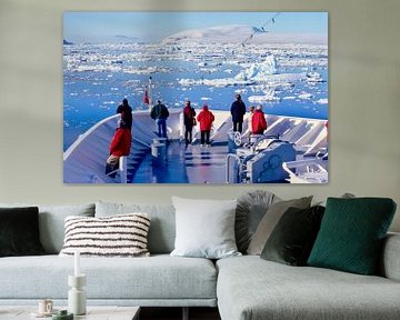 Antarctic Shipp - Analoge fotografie! van Tom River Art