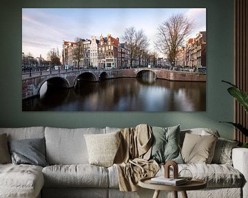 View of the Amsterdam canals by OCEANVOLTA