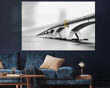 Zeelandbrug-01, Brücke über die Oosterschelde-Mündung