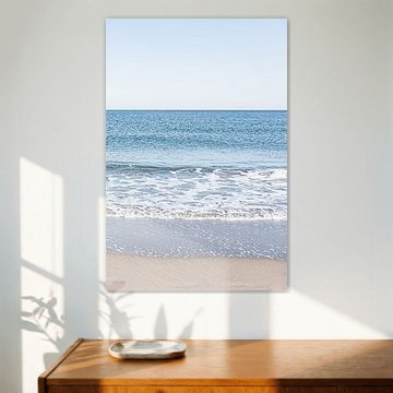 Triptych of the North Sea and Scheveningen beach. 3 of 3.