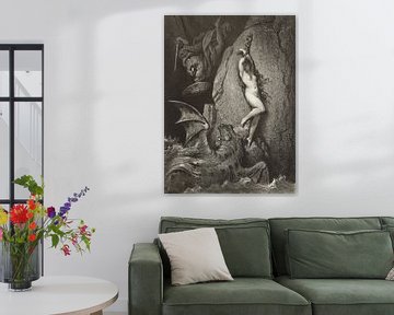 Andromeda - Gustave Doré von Atelier Liesjes