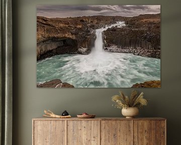Aldeyjarfoss by Ton van den Boogaard
