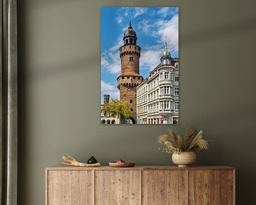 De Reichenbachtoren staat in Görlitz, Duitsland. van Gunter Kirsch