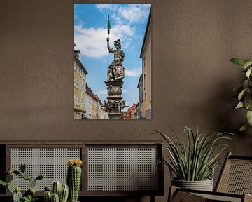 Le Georgsbrunnen est situé à Görlitz, en Allemagne sur Gunter Kirsch