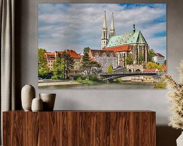 Sint-Pieterskerk in Görlitz, Duitsland van Gunter Kirsch