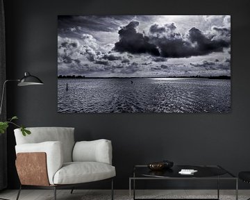 Wolken über dem Zwet in Nordholland; eine Landschaft so voller Inspiration von Studio de Waay