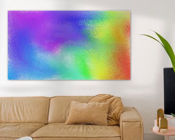 Abstract regenboog van Maurice Dawson